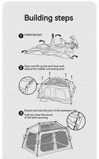 BLACKDOG Chasing Star 5.9 Auto Tent