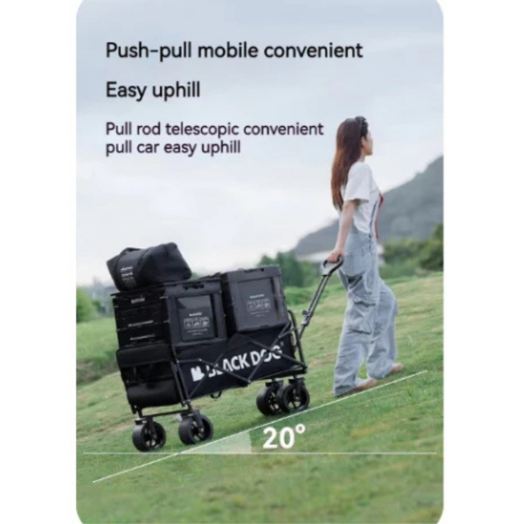 BLACKDOG City Walk Trolley With Front Opening