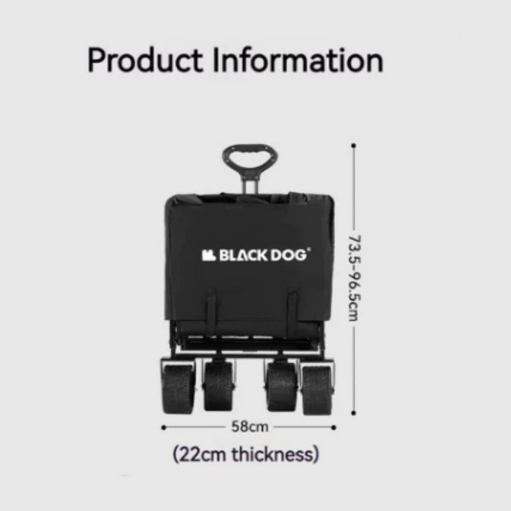 BLACKDOG City Walk Trolley With Front Opening