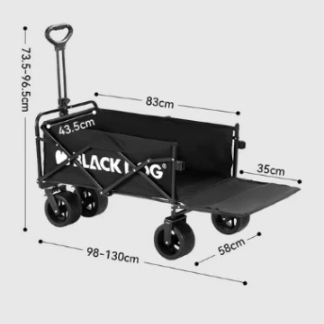BLACKDOG City Walk Trolley With Front Opening