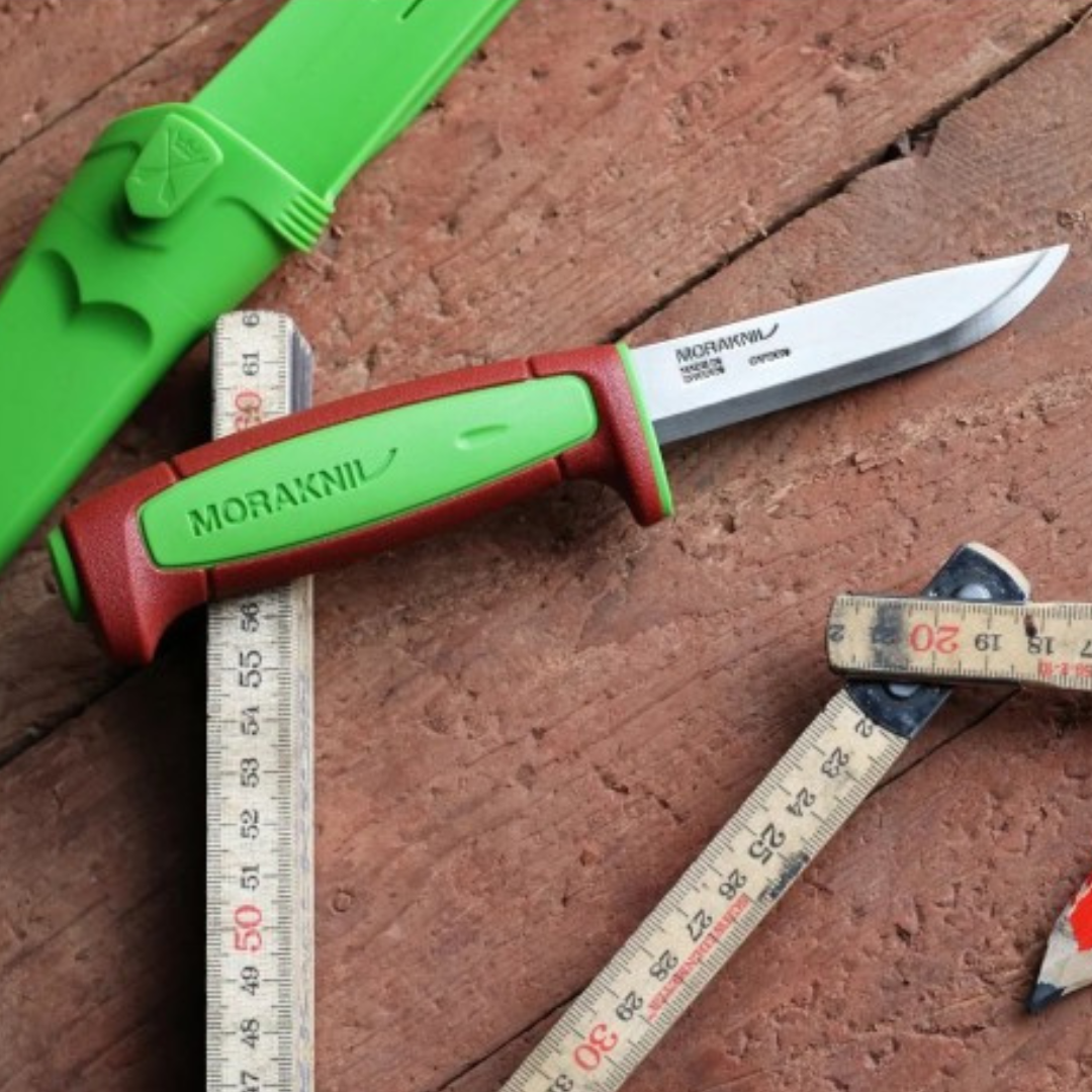 MORAKNIV Basic 511 Ivy Green/Dala Red 2024 Limited Edition (C) Utility Knife 14281