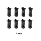 BLACKDOG Wind Rope Canopy 8pcs 4m