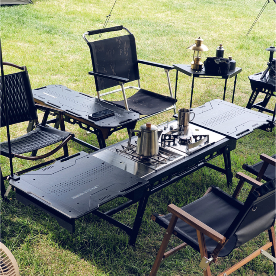ON-U LIFE Sliding Wood Folding Table