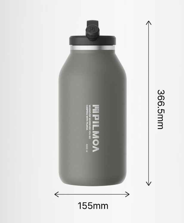 PILMOA E4000 Large Capacity Hybrid Tumbler & Water Jug Kit 4L
