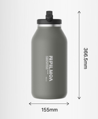 PILMOA E4000 Large Capacity Hybrid Tumbler & Water Jug Kit 4L