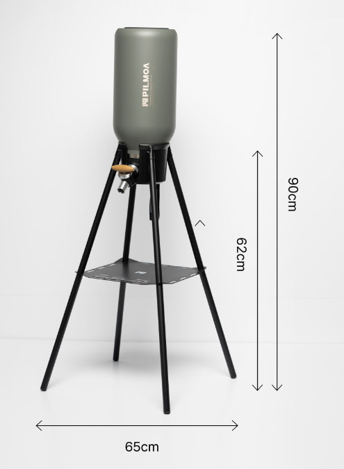 PILMOA E4000 Large Capacity Hybrid Tumbler & Water Jug Kit 4L