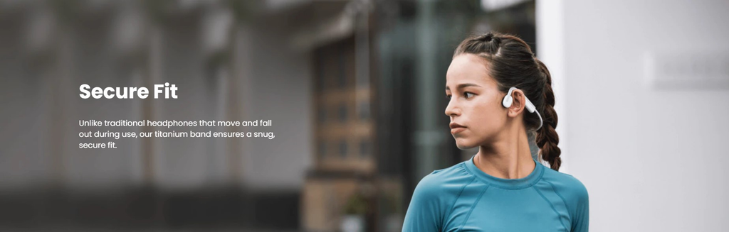 SHOKZ OpenMove Bone Conduction Open-Ear Lifestyle Sport Headphones