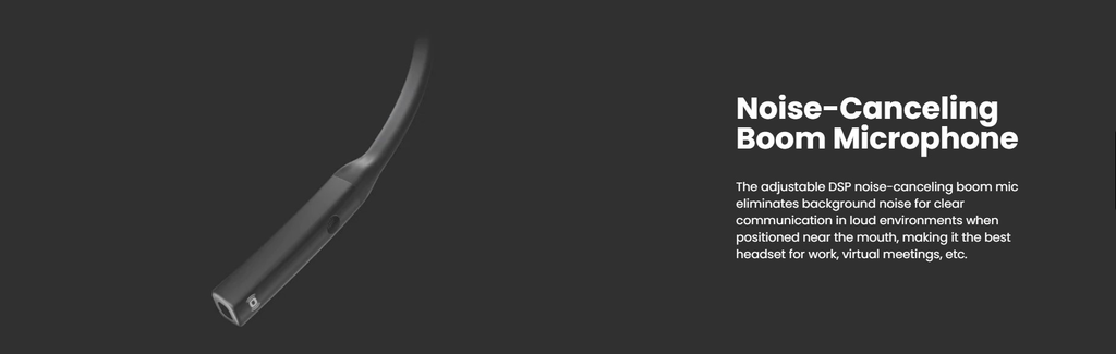 SHOKZ OpenComm Bone Conduction Stereo Bluetooth Headset