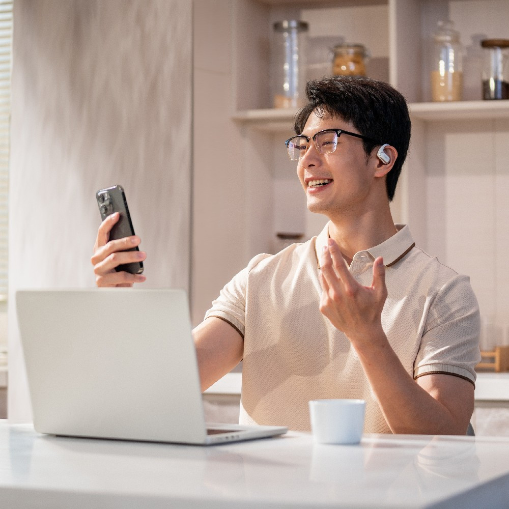 SHOKZ OpenFit Air Open-Ear True Wireless Earbuds