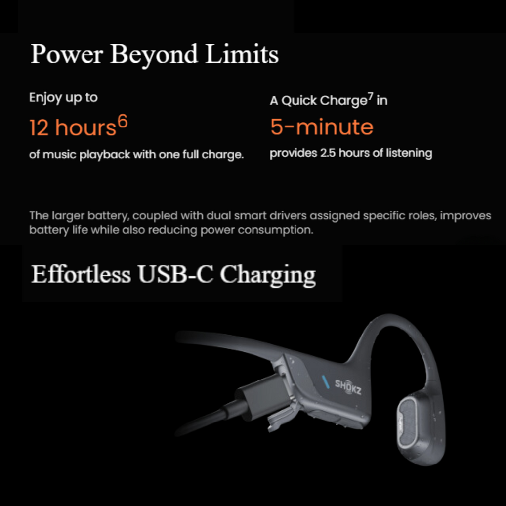 SHOKZ OpenRun Pro 2 Bone Conduction Bluetooth Headphones