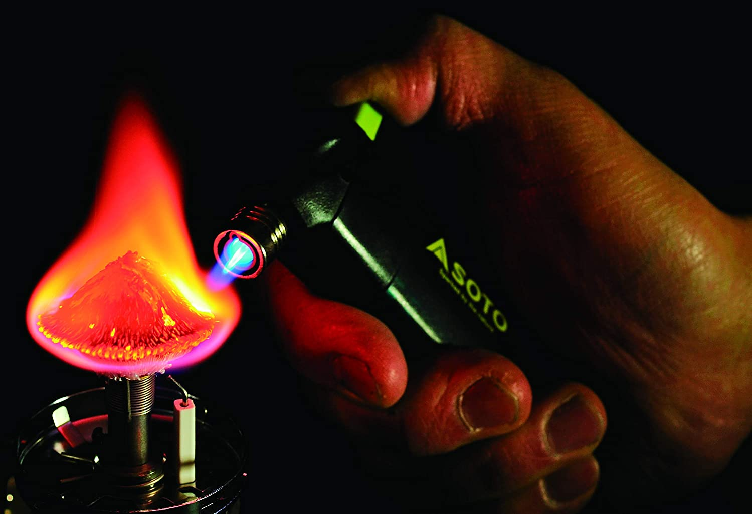 SOTO Pocket Torch – Wind-Resistant Flame Lighter Adapter