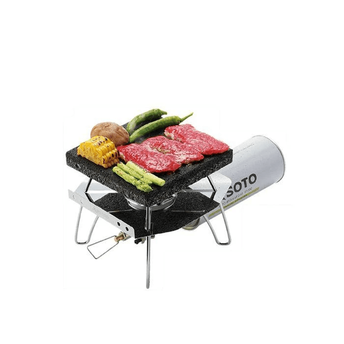 SOTO Lava Rock BBQ Grill Stone Plate