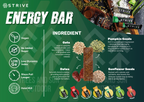 STRIVE Energy Bar 40g – Oats & Kurma Snack Bar Sports Nutrition