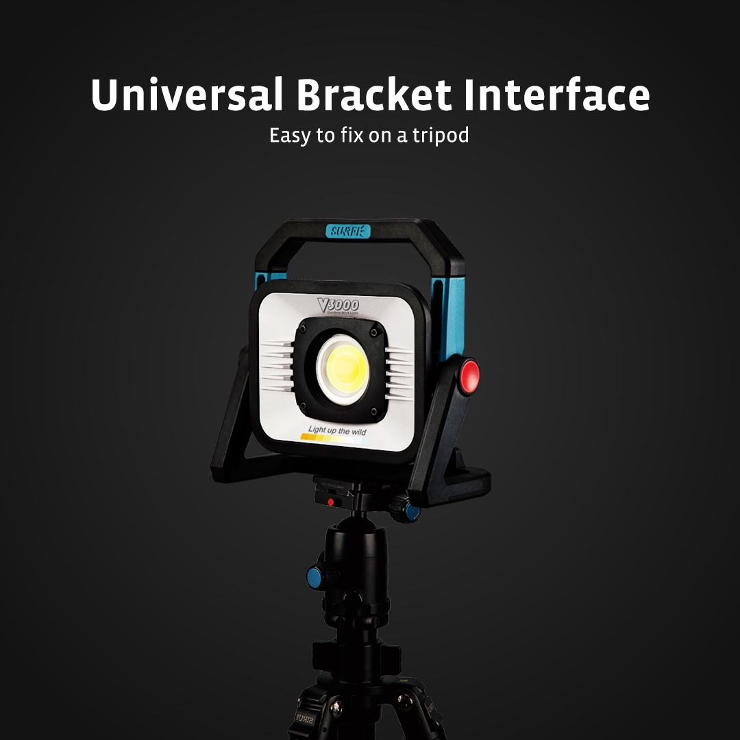 SUNREI V3000 Portable Dual Tone Multi-Purpose Work Light – 3000 Lumens