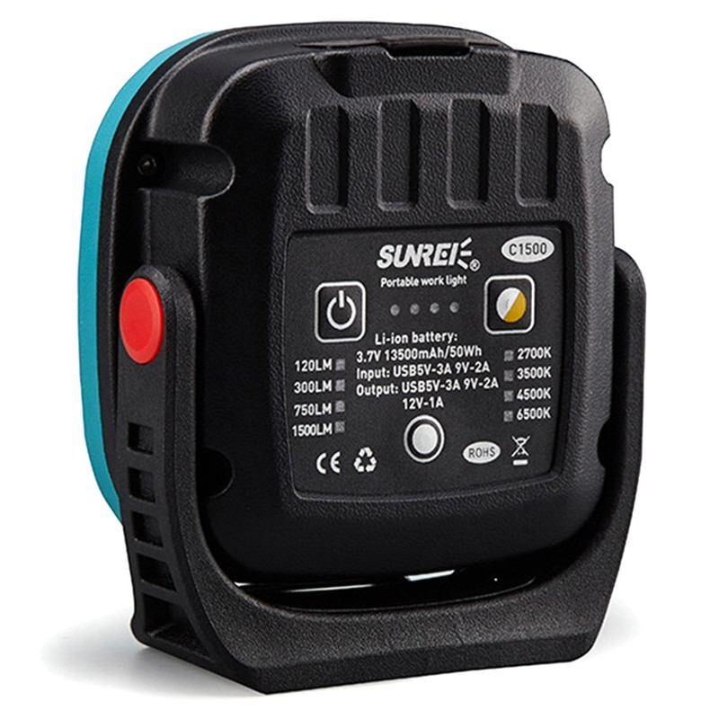 SUNREI C1500 Portable Dual Tone Multi-Functional Light – 1500 Lumens