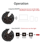 SUNREI CC Music S Bluetooth Speaker Lantern with Powerbank – 390 Lumens