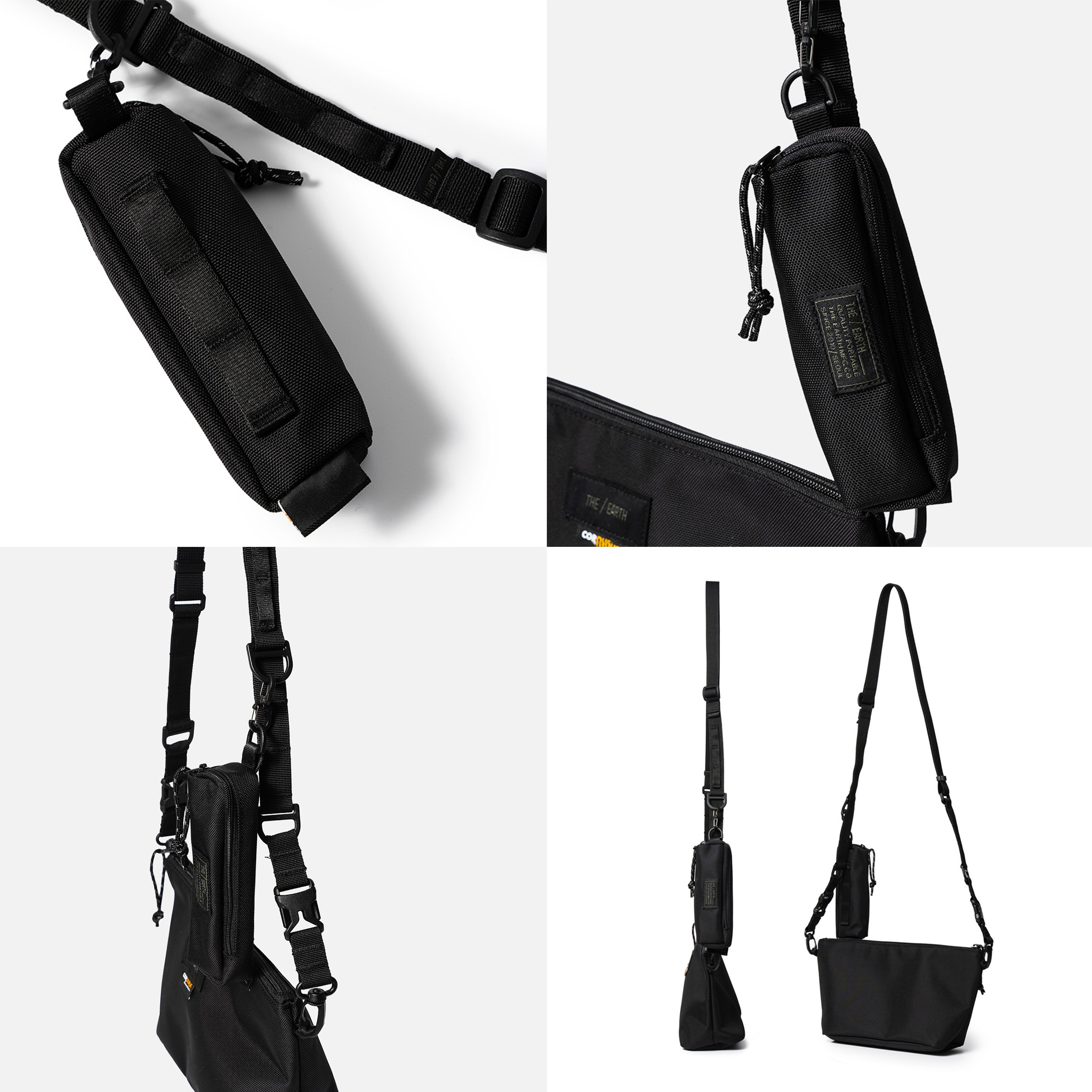 THE EARTH CORDURA Multi-Utility Sacoche Bag