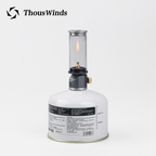 THOUS WINDS Retro Candle Light Gas Lantern - Transparent Design