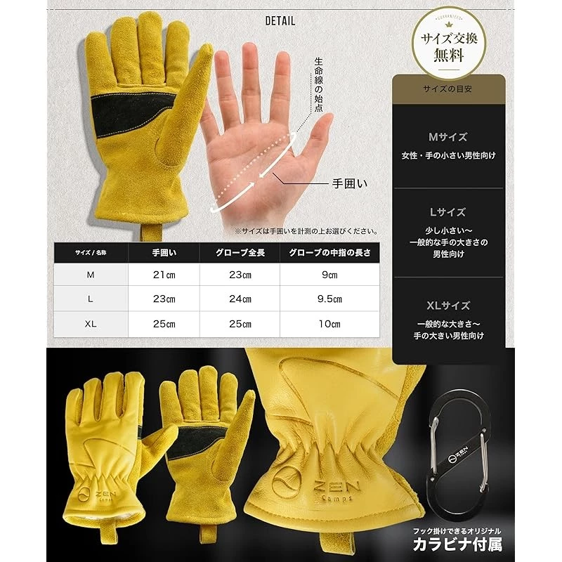 ZEN CAMPS Heat Resistant Gloves