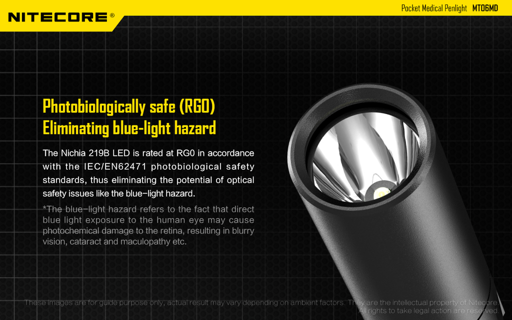 NITECORE MT06MD Nichia Pen Light 1000LM