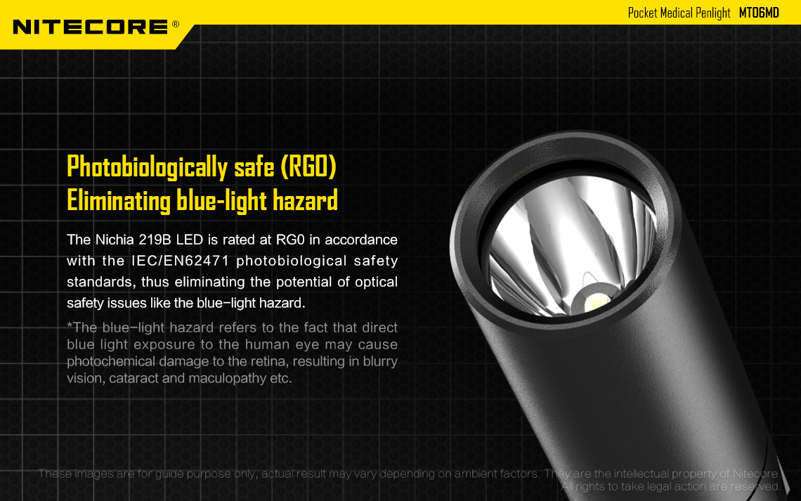 NITECORE MT06MD Nichia Pen Light 1000LM