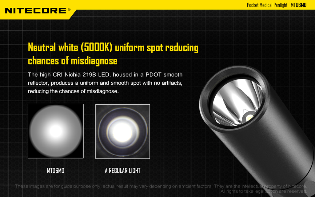 NITECORE MT06MD Nichia Pen Light 1000LM