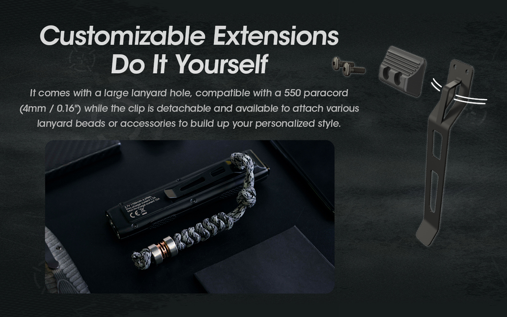 NITECORE EDC27 Ultra Slim Flashlight 3000LM