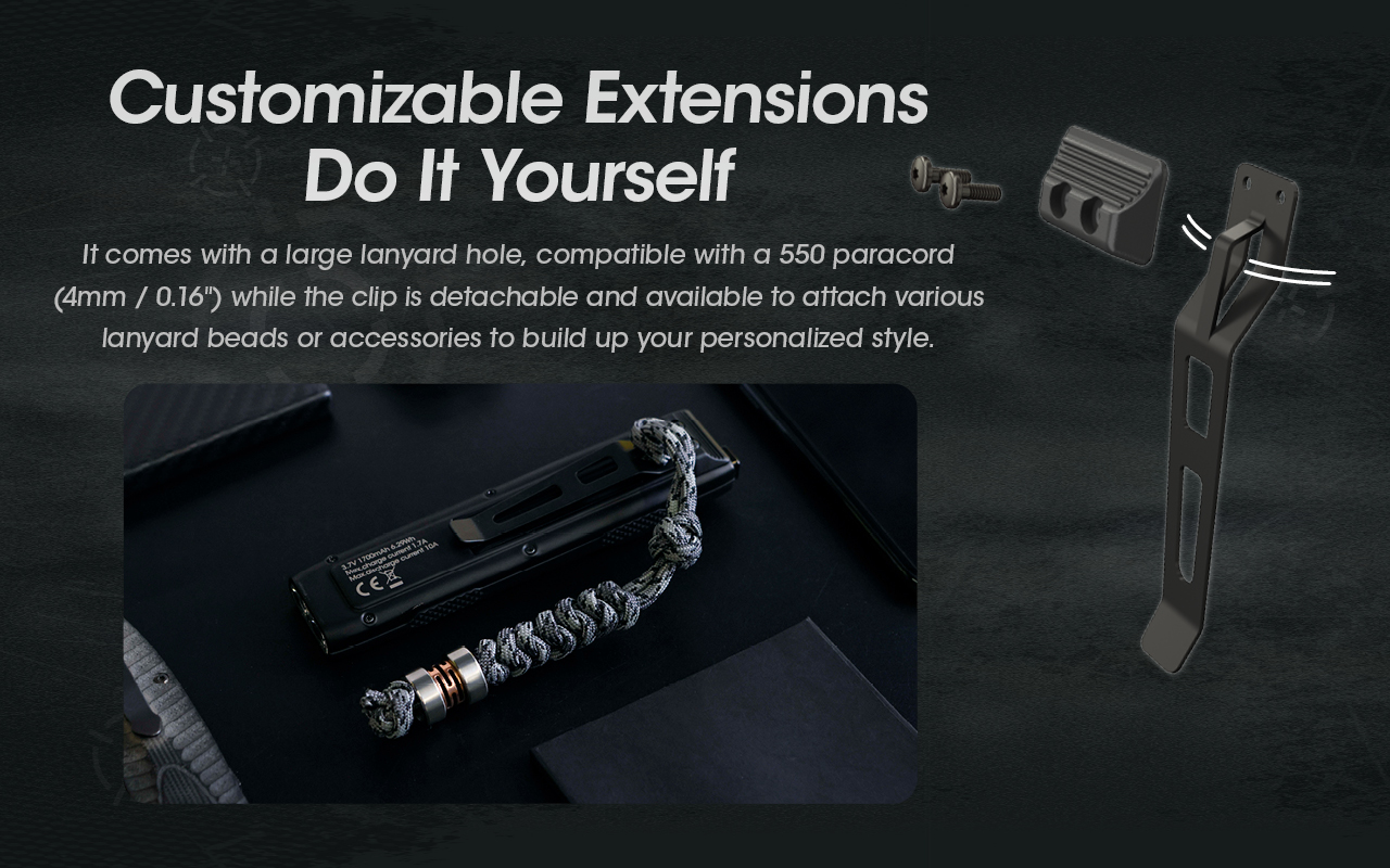 NITECORE EDC27 Ultra Slim Flashlight 3000LM