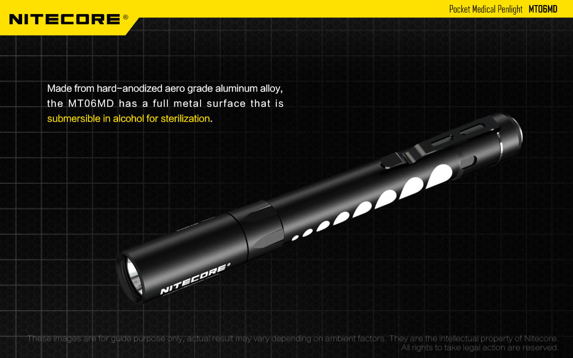 NITECORE MT06MD Nichia Pen Light 1000LM