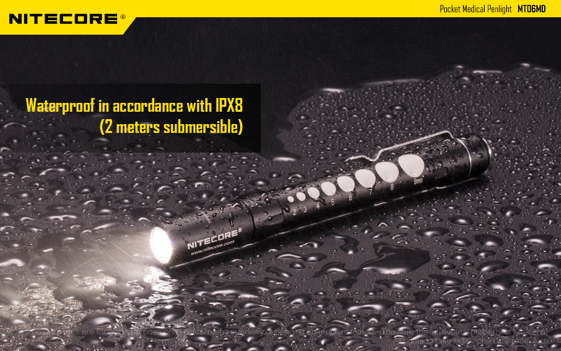 NITECORE MT06MD Nichia Pen Light 1000LM