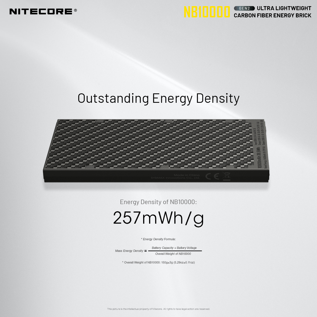 NITECORE NB10000 Gen II Power Bank 10,000mAh