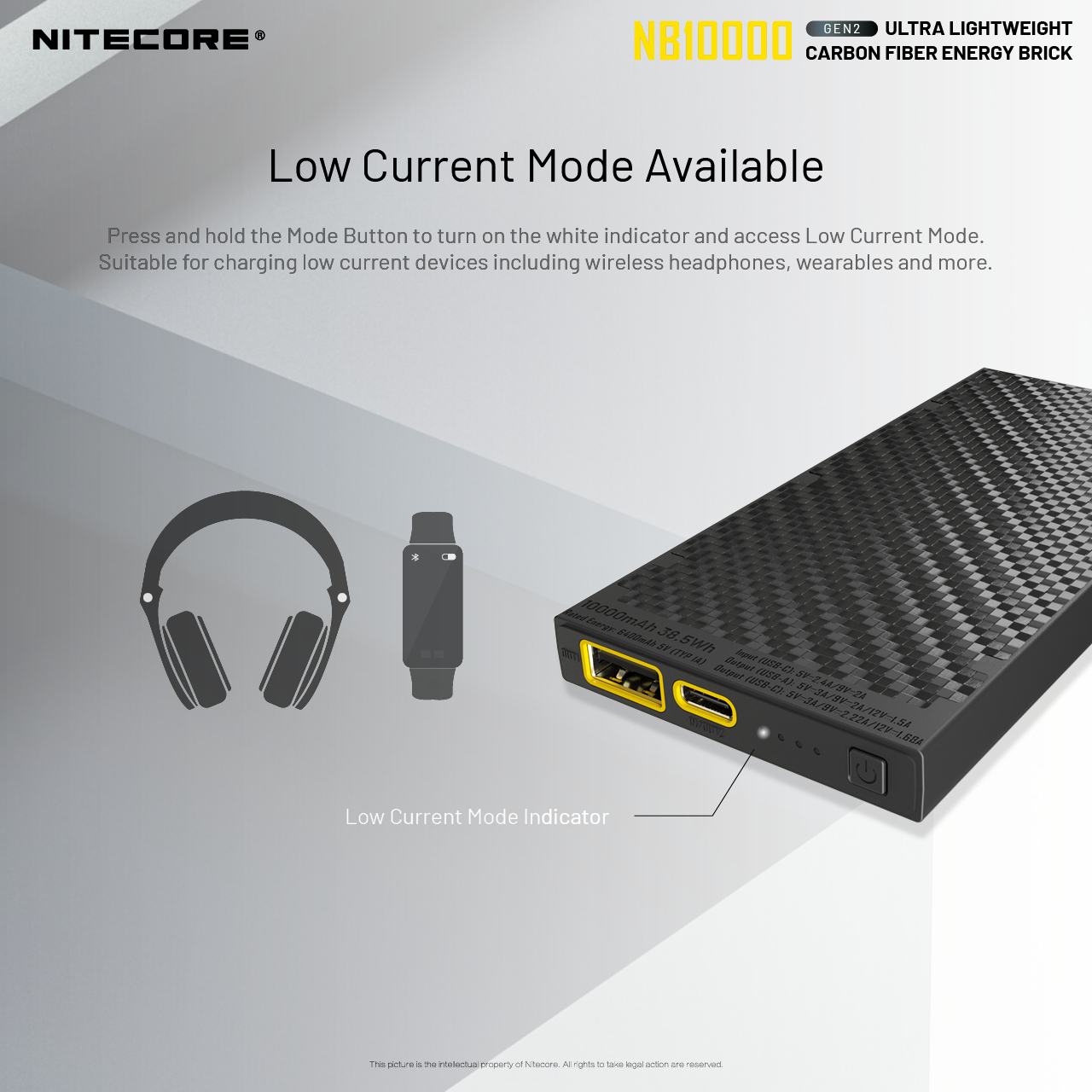 NITECORE NB10000 Gen II Power Bank 10,000mAh