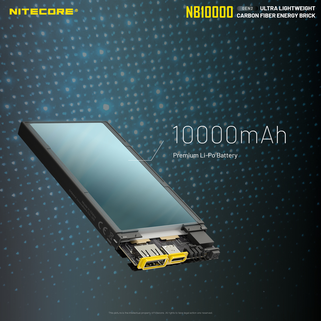 NITECORE NB10000 Gen II Power Bank 10,000mAh