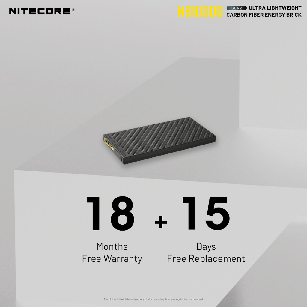 NITECORE NB10000 Gen II Power Bank 10,000mAh