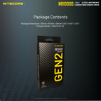 NITECORE NB10000 Gen II Power Bank 10,000mAh