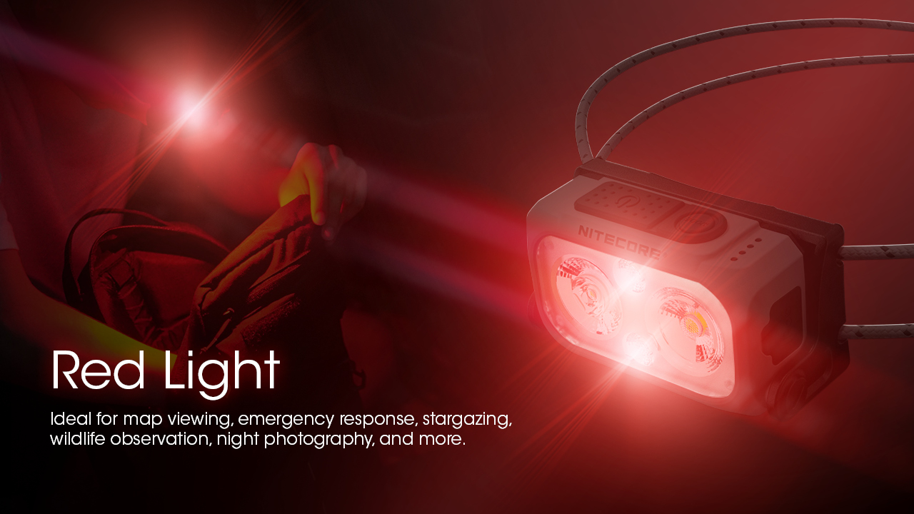 NITECORE NU21 Midnight Shadow Headlamp 360L
