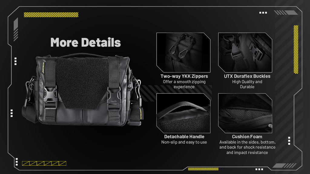 NITECORE SLB05 Modular Sling Bag