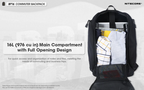 NITECORE BP16 Multi-Purpose Modular Backpack 16L