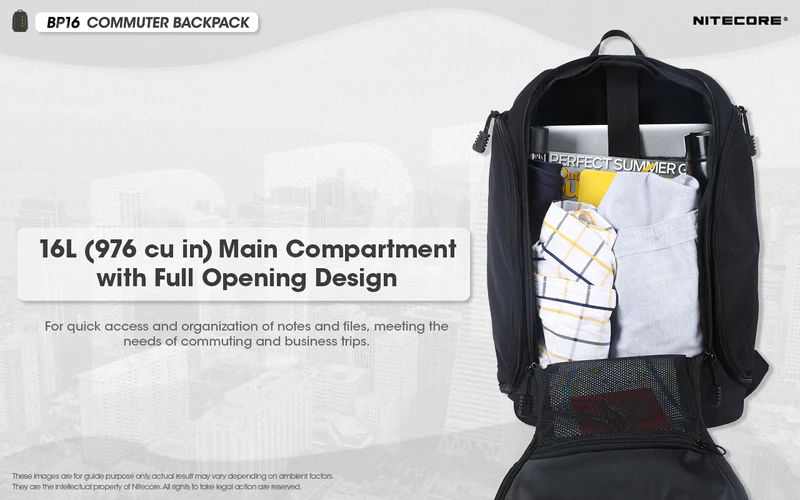 NITECORE BP16 Multi-Purpose Modular Backpack 16L