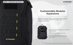 NITECORE BP16 Multi-Purpose Modular Backpack 16L