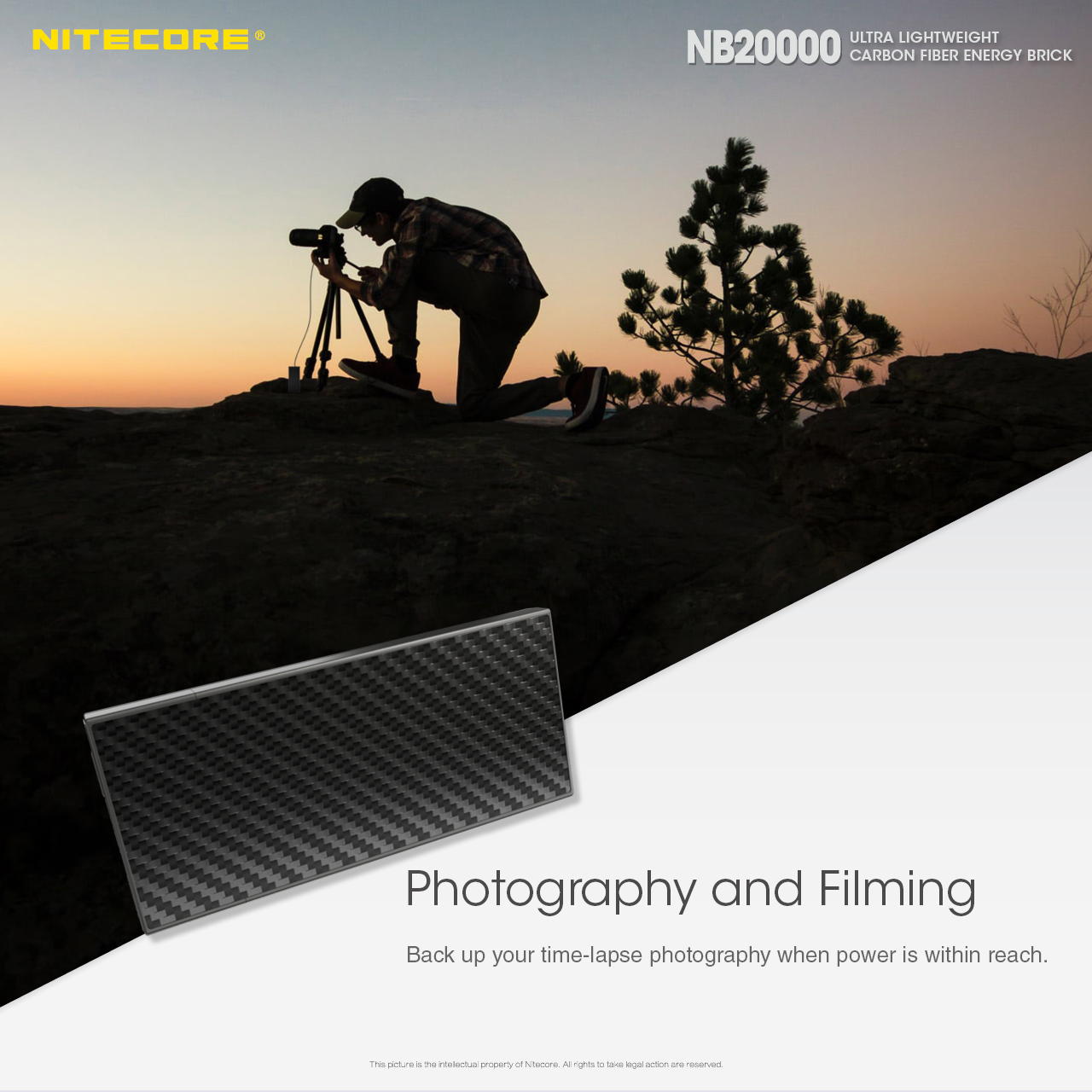 NITECORE NB20000 Gen II Power Bank 20000mAh