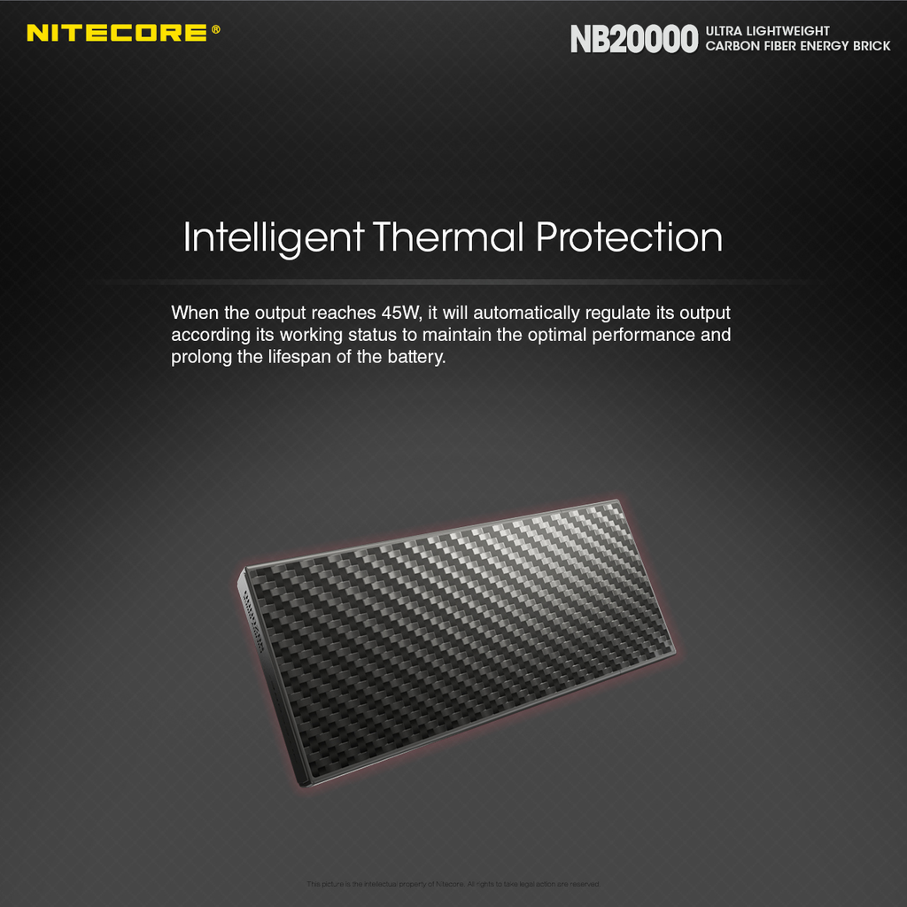 NITECORE NB20000 Gen II Power Bank 20000mAh