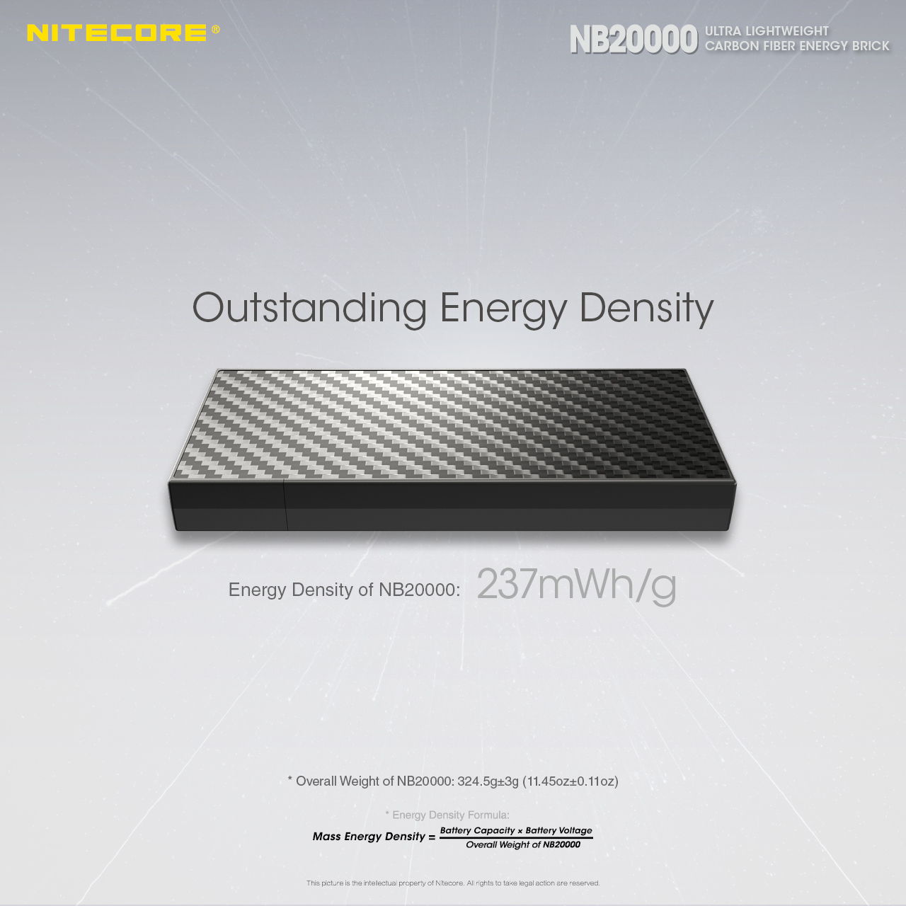 NITECORE NB20000 Gen II Power Bank 20000mAh