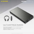 NITECORE NB20000 Gen II Power Bank 20000mAh