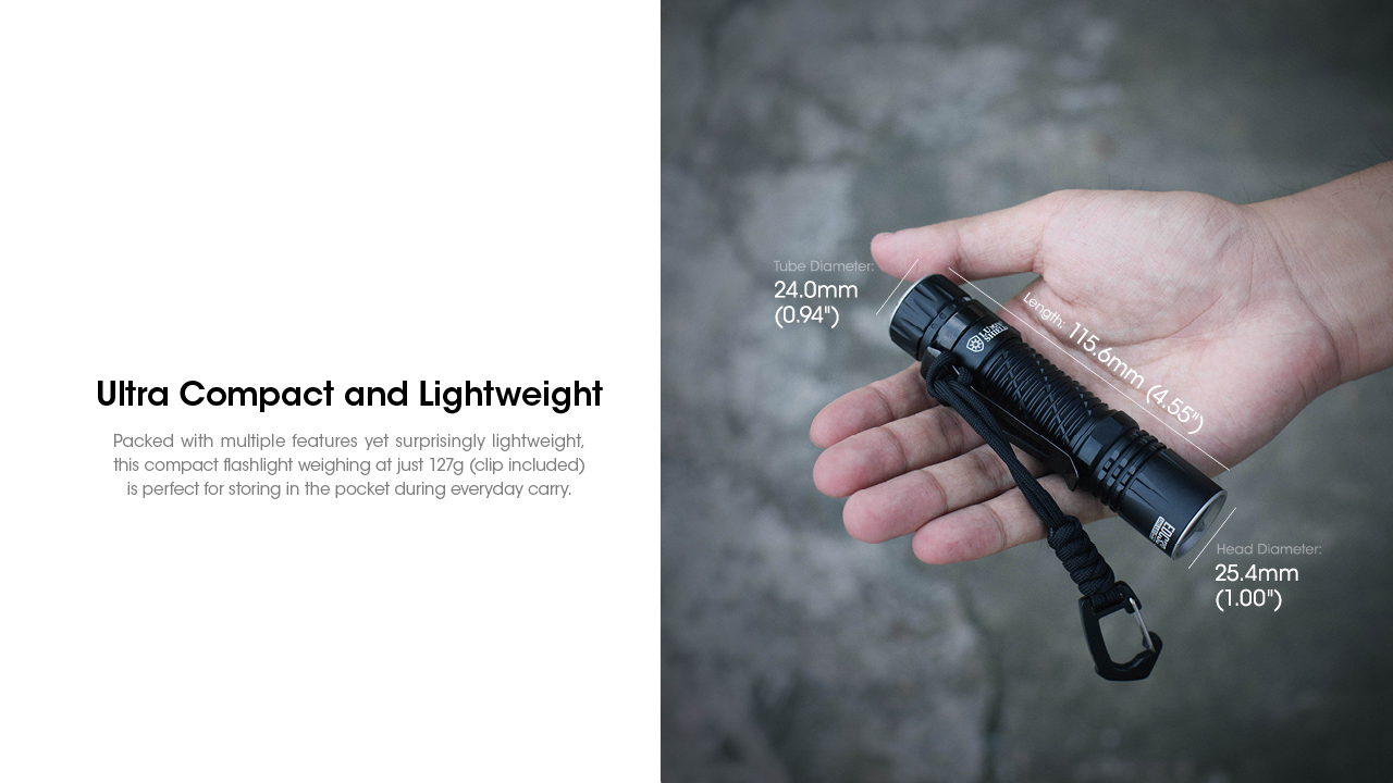 NITECORE EDC33 Flashlight 4000LM