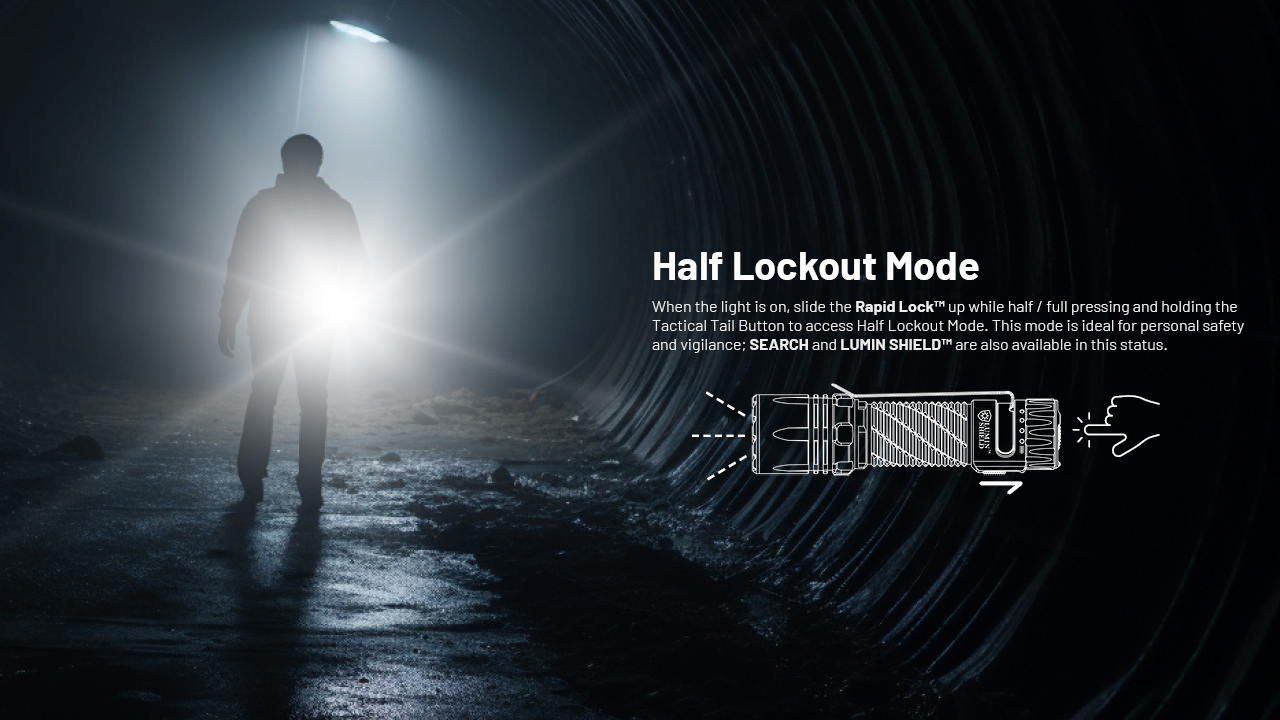 NITECORE EDC35 Tactical Flashlight 5000LM