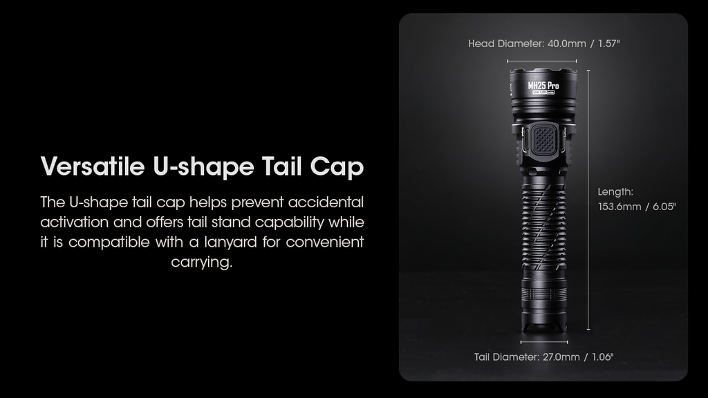 NITECORE MH25 Pro Flashlight 3300LM