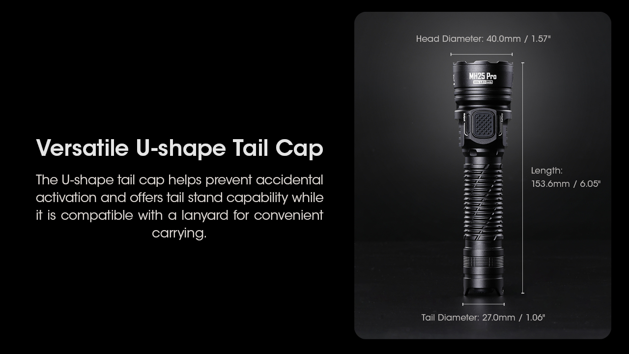 NITECORE MH25 Pro Flashlight 3300LM
