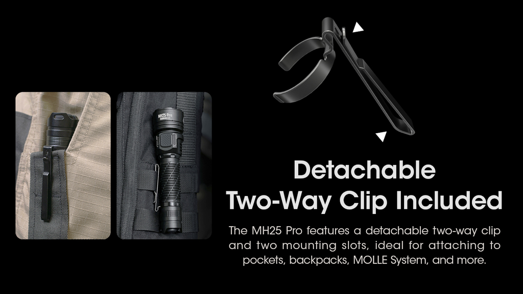 NITECORE MH25 Pro Flashlight 3300LM