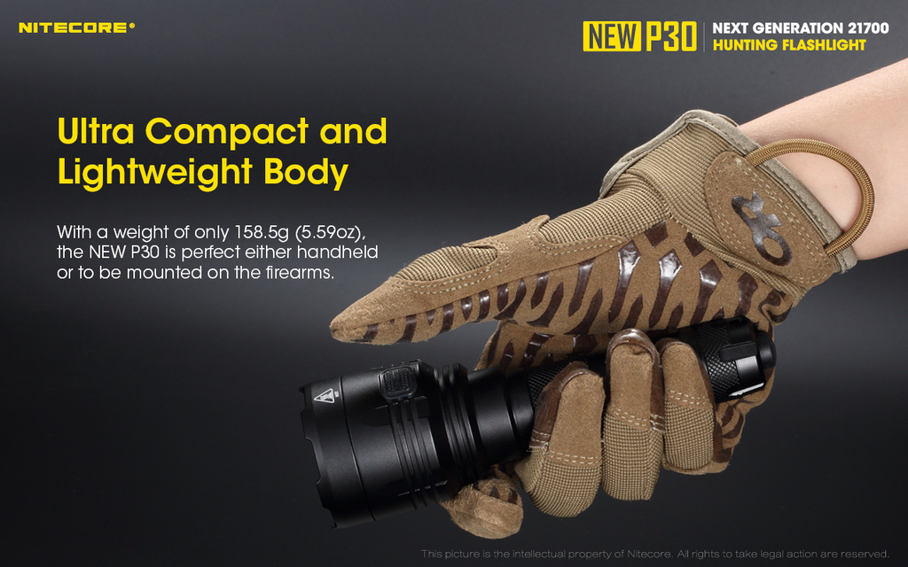 NITECORE P30 Flashlight 1000LM